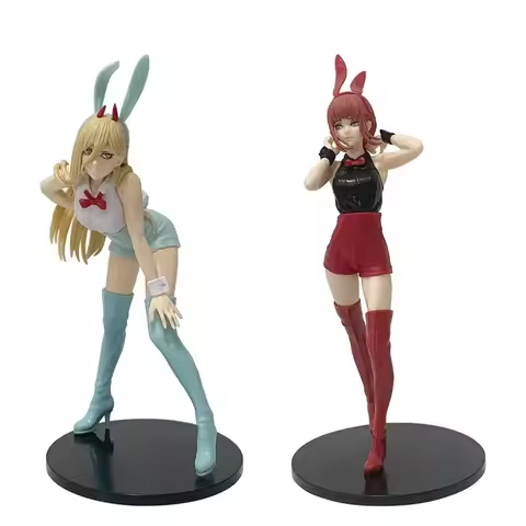 Furyu Kobeni Bunny Girl Anime Chainsaw Man Figurine Reze Action Figures PVC Collection Decoration Mo