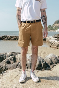 Simple&Raw - กางเกง SK850 Summer Paradise (Brown)