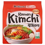 Samyang Kimchi Ramen Korean Kimchi Flavour Noodle Soup 5 Packs x 120g