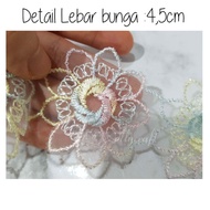 1yard (90cm) Floral Lace