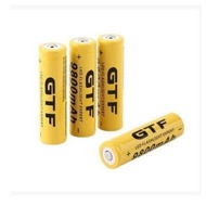 🔥GTF 18650Lithium Battery 9800mAh Large Capacity High Brightness Flashlight
