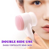 G9 Stor ✨ Double Sided Soft Silicone Facial Cleansing Brush – Gentle & Effective Skincare ✨