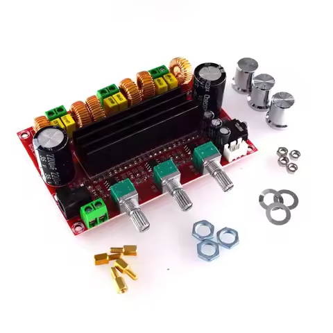 DC12V-26V 2*80W+100W Power Amplifier Board Module TPA3116D2 Digital Audio 2.1 Channel TPA3116 Subwoo