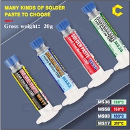 MECHANIC SOLDER PASTE XG 50 42GM WITH SCRAPER WELDING PASTE FLUX FOR PHONE PCB MOTHERBOARD SOLDERING