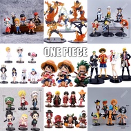 GK ONE PIECE Action Figure Luffy Zoro Sanji Sabo Uta Koala Shanks Action Figure 6 Piece/set Dolls Collectable Model Toys