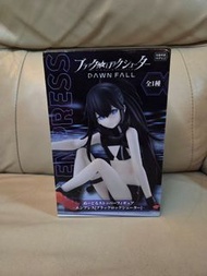 正版日版 FURYU 黑岩射手DAWN FALL Empress 泡麵杯蓋 黑初音 景品公仔模型
