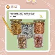 Gold Flake/ Premium Quality Gold Flakes/Rose Gold Flakes/Imported Gold Flake/Edible Gold Flakes For 