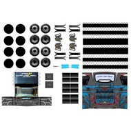 DIY Miniatur Bus Pandawa Transformer Skala 30 Papercraft kerdta 7482ki