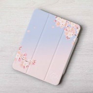 加名 幻彩櫻花 iPad case筆槽保護殼套Pro 11 Air 5 10代 12.9吋