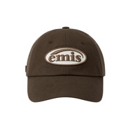 หมวก EMIS แท้ TONE ON TONE WAPPEN BALL CAP หมวกเกาหลี/ที่บังแดด/หมวกกันแดด