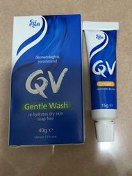 QV Cream (15g) &amp; QV Gentle Wash (40g)