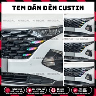 Custin light stickers, Custin car light decals to decorate car lights, durable and waterproof