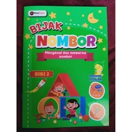 Buku Bijak Nombor- Buku Latihan Prasekolah Preschool Activities Book