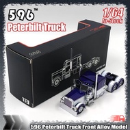 In Stock 596 1:64 Peterbilt Truck Front Simulation Alloy Micro-Diecast Car Model Custom Children'S T