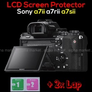 Anti-scratch LCD Screen Protector Guard Camera Cover sony ILCE 7ii Mirrorless Alpha a7ii a7sii a7rii