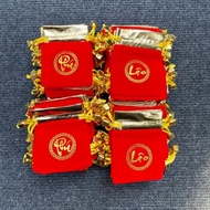 Combo of 3 Velvet Bags with Drawstring 7 x 9 for Coins, Jewelry, Feng Shui Items