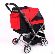 DODOPET shock switchable pet wagon pet stroller a key folding removable and washable