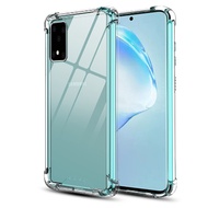 Transparent Shockproof Phone Case For Samsung Galaxy A7 A8 A9 2018 Case TPU Soft Cover On Samsung A8 A6 J4 J6 Plus J400 J600 M10 M20