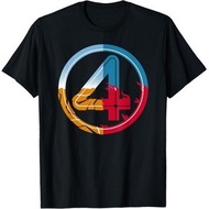 90s Movie Music Funny Gift The Fantastic Four First Steps Super-Powered 4 Logo T-Shirt