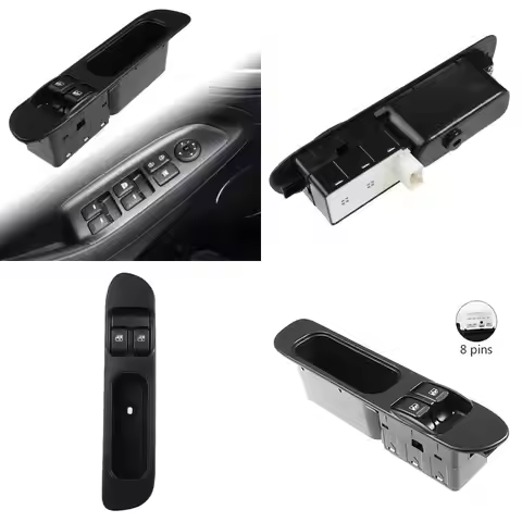 Power Window Switch Control Replacement 0K63A-66350 Electric Window Lifter Button for K2500/K2700/K2