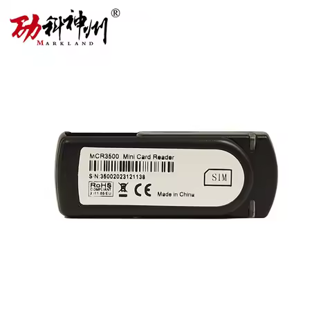 SAM/SIM/USB-stick Smart Card Reader MCR3500 Mini card reader Plug-in (SIM-Sized) Card Reader
