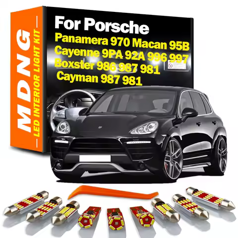 Car LED Interior Reading Light Kit For Porsche Panamera 970 Cayenne 9PA 92A 996 997 Boxster 986 987 
