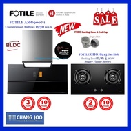 FOTILE AMG9007-i Chimney Hood + GHG78215 Built-in Gas Hob