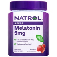 美國Natrol 褪黑激素 5毫克 90粒軟糖