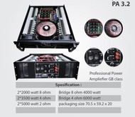 Power audio seven PA 3.2 original