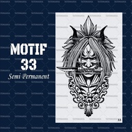 TM-semi-permanent temporary tattoo stickers MOTIF 33