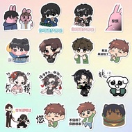 130-Piece The Lost Tomb Sticker Pack, Wu Xie & Hei Xia Zi Cute Waterproof DIY Decals
