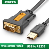 UGREEN USB to RS232 DB9 Serial Male Converter Adapter Cable 2m with PL2303 Chipset Gold Plated