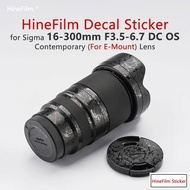 Hinefilm Skin for Sigma 16 300 FE Lens Decal Skin 16-300 Lens Wrap Cover for Sigma 16-300mm F3.5-6.7