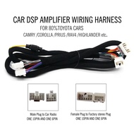 Dây cắm Amply / DSP kết nối đầu zin cho xe ô tô Toyota Cross Veloz Venza Camry Corolla RAV4 High Lan