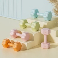 Multifunctional Dumbbell Men's Fitness Household Equipment Women's Arm Muscle Training Pair Hexagona
