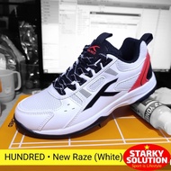 Badminton HUNDRED New RAZE Badminton Shoes HNDRD Original • White