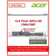 15.6" Acer TravelMate 5335 5542 5542G 5735 5735Z 5740 5740G 5742 5742Z LCD LED Screen