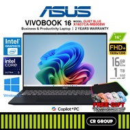 ASUS Vivobook 16 X1607CA-MB008W - Intel Core Ultra 5 225H -  Intel Graphics - 16GB RAM - 1TB SSD (2Y