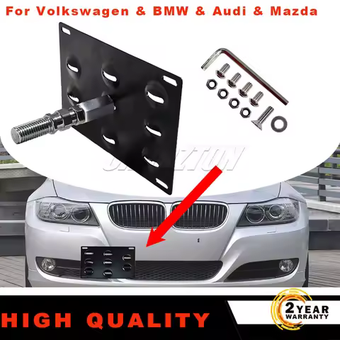 For VW Golf 6 tiguan & BMW F30 F10 & Audi A4 A5 & Mazda 3 6 new Universal car Front Bumper Tow Hook 