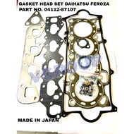 DAIHATSU FEROZA HC-4 1988"-ON HEAD SET GASKET(04112-87107), D/H G10 (04112-87728)