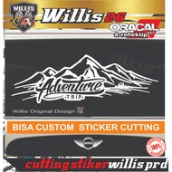 4x4 mountain off road adventure sticker for all cars COOL