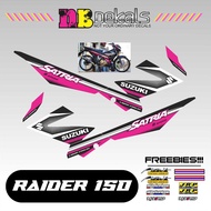 raider 150 fi NTN N09 design decals