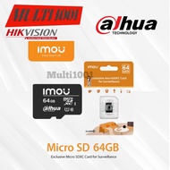 64gb MicroSD Memory Imou Class 10