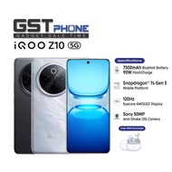 vivo iQOO Z10 5G (12GB+12GB Extended Ram+256GB/512GB Rom) (Original Malaysia Set) With Premium Gift