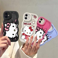 Hello Kitty Phone Casing For Motorola G14 G35 G55 G22 G32 E14 G04 G05 E13 E22 Case Cover Wavy Edge A