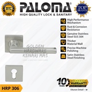 PALOMA HRP 306 Minimalist Satin Stainless Steel Home Bedroom Door Handle
