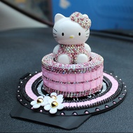 Diamond Cat Car Ornament