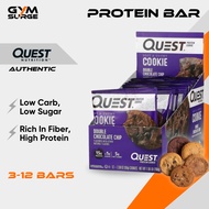 Quest Nutrition, Protein Cookie, Build Muscle, Various Flavors, 3-12 Pack, 59g Each