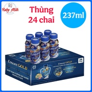[Date 5.2026] Thùng Sữa pha sẵn Ensure Gold 237ml (Thùng 24 chai)