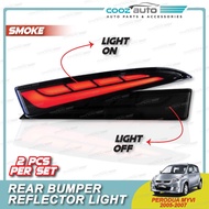 Perodua Myvi 2005 - 2007 Car LED Rear Bumper Brake Lamp Signal Warning Running Light DRL Accessories